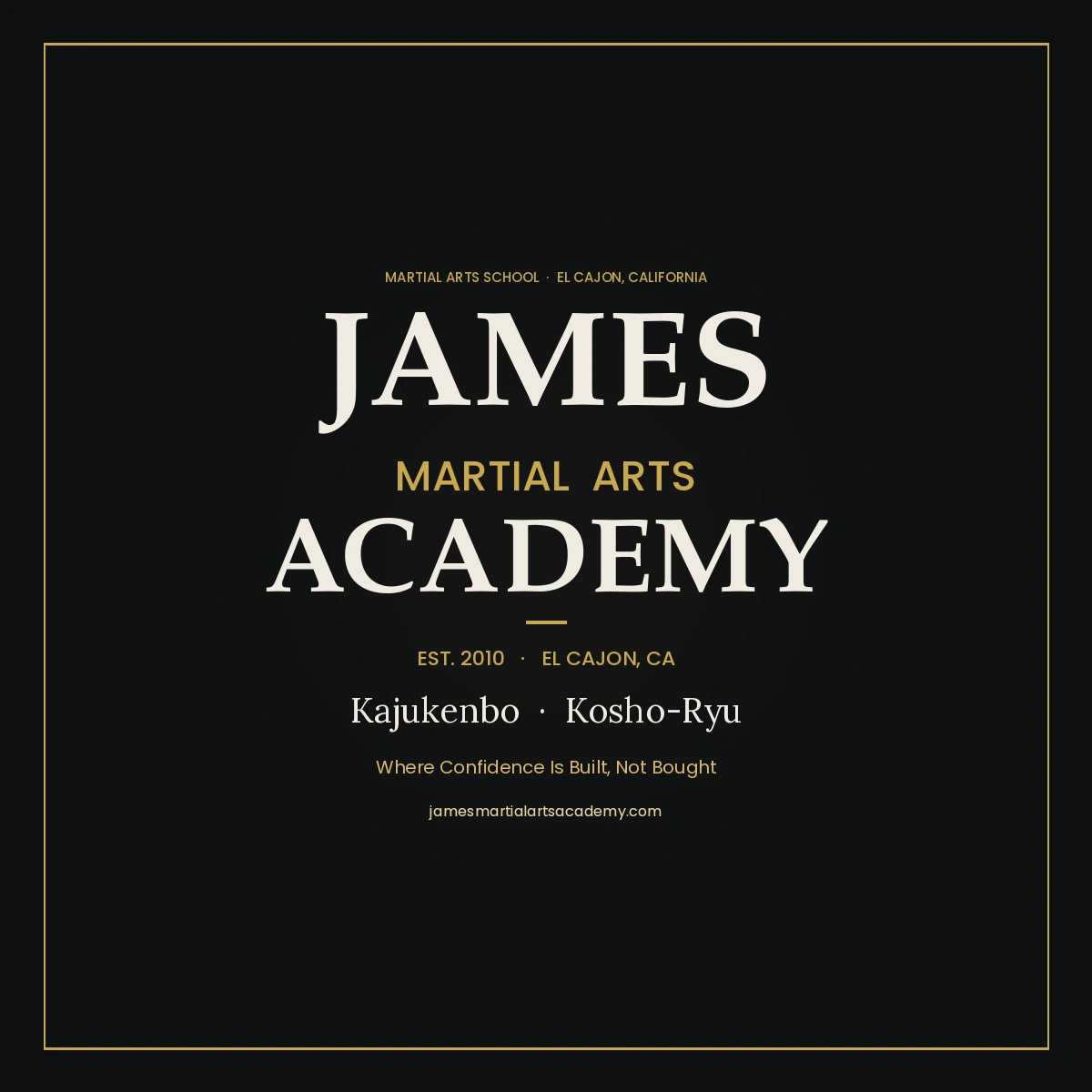 James Martial Arts Academy
